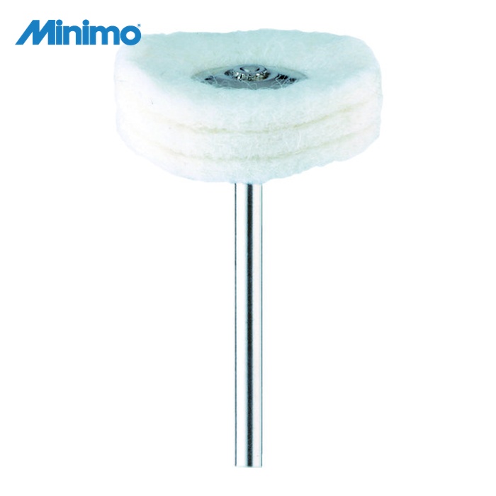 ミニター Minimo GA4361 積層バフ フェルト Φ14 (10本入) (1Pk)