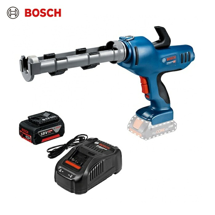 ボッシュ 18Vコードレスコーキングガン+バッテリー充電器セット (1S) GCG18V-310HSET｜工具ランドこだわり館