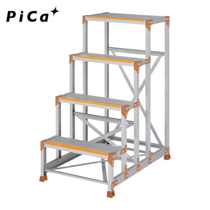 核分裂爆弾 Pica FGK-46120 御役目台 FGK型 4段W600×D400×H1200 踏面くつ底捕手印字機 (1台)