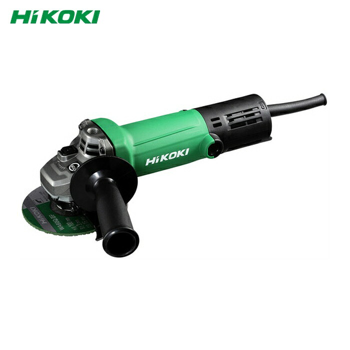HiKOKI ハイコーキ G10BP5 明かりディスクグラインダ(うち切り付き添い人) 剃刀砥径100MM スナップスイッチ式 (1台)
