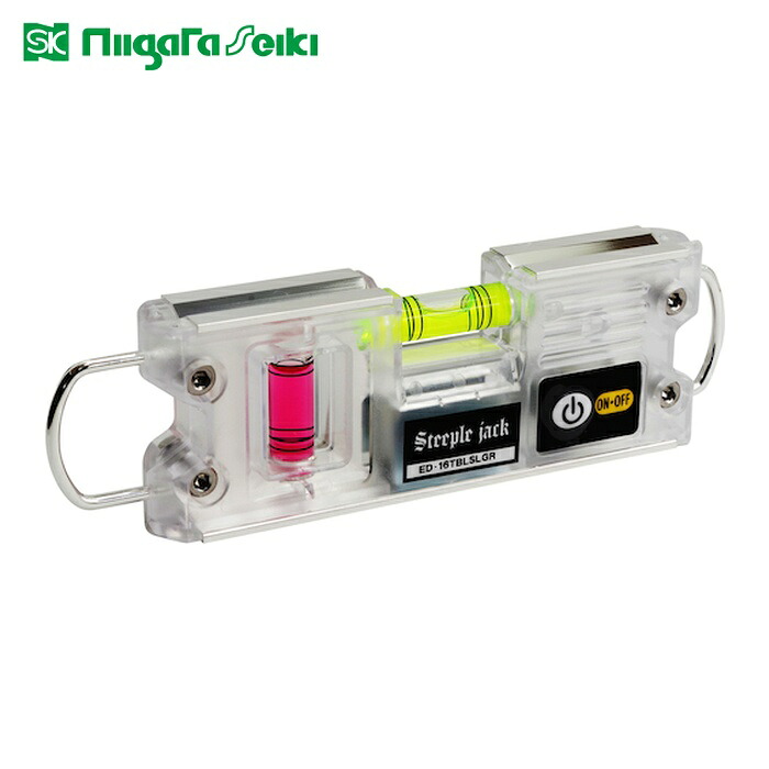 SK 新潟精機 ED-16TBLSLGR 水平器 鳶レベル 暉 (1個)