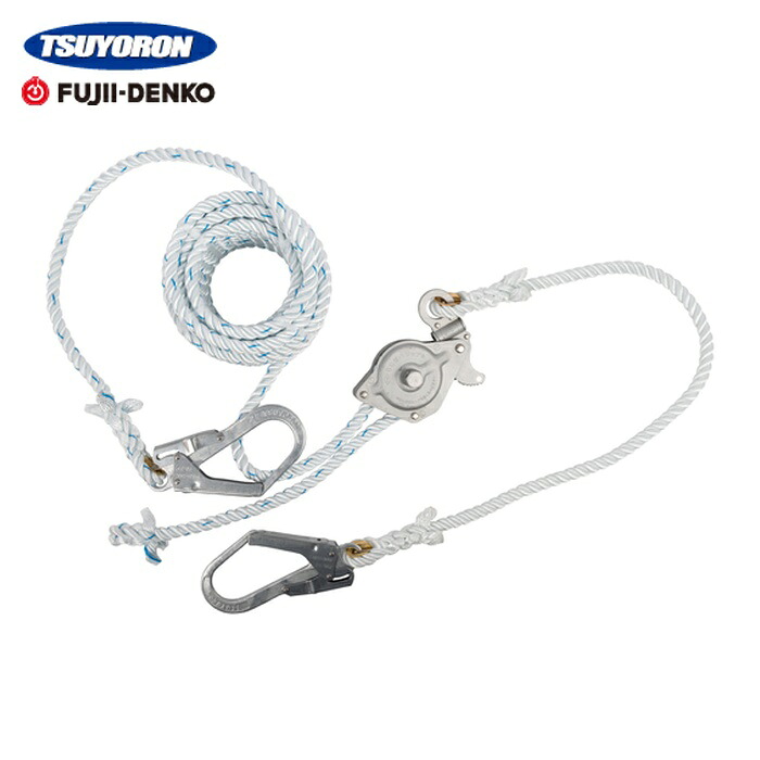 ツヨロン TSUYORON 水平移動用緊張器付親綱 緊張器GCハリップ+水平親綱 三つ打ちナイロンロープφ16×10m GCH-10 (1本) GCH-10-BX|工具ランドこだわり館