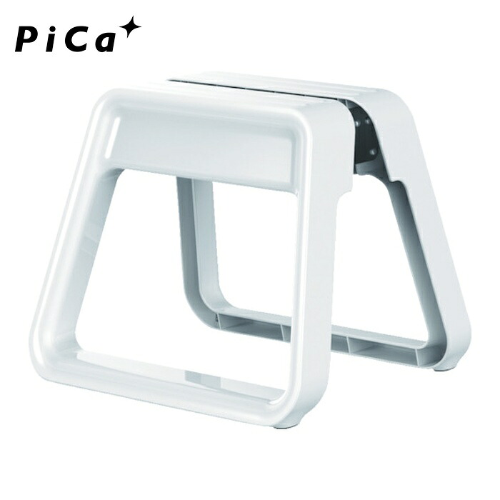 ピカ Pica GEMS-NCWH 樹脂製踏台 GEM STEP ホワイト (1台)