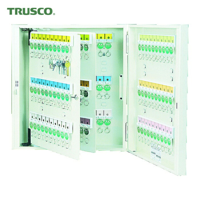 トラスコ TRUSCO 手がかりボックス席 鍵付印字機 ホルダ数180個 (1台) K-180