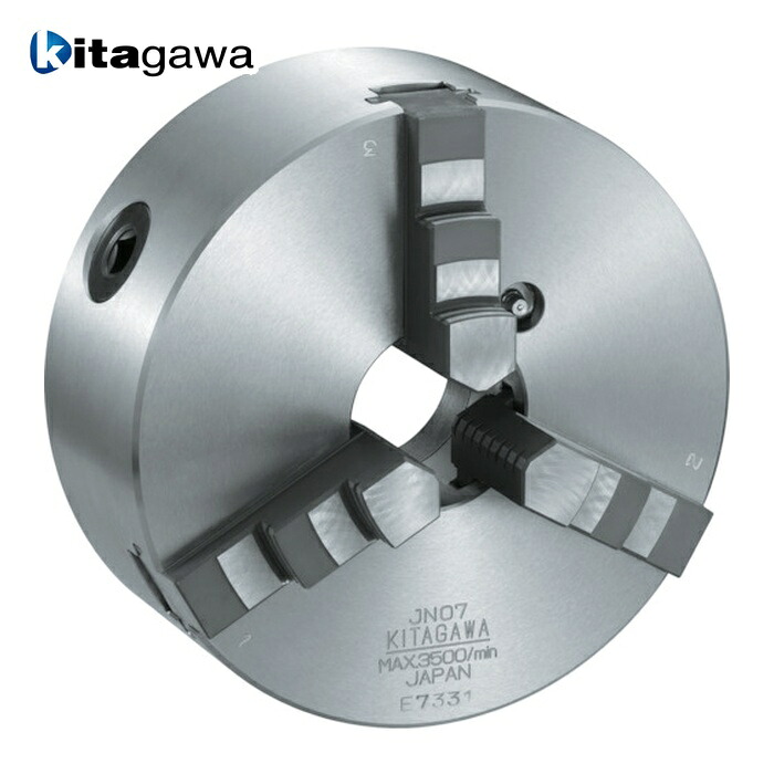 北川鉄工所 JN06 スクロールチャック チャック外径165mm (1台)