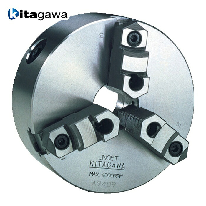 北川鉄工所 JN09T スクロールチャック チャック外径232mm (1台)