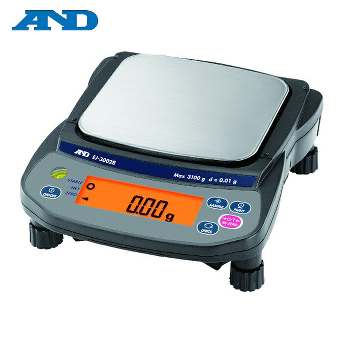 A\u0026D エーアンドディ EJ3002B 個人的陰電子天びん EJ3002B (1台)