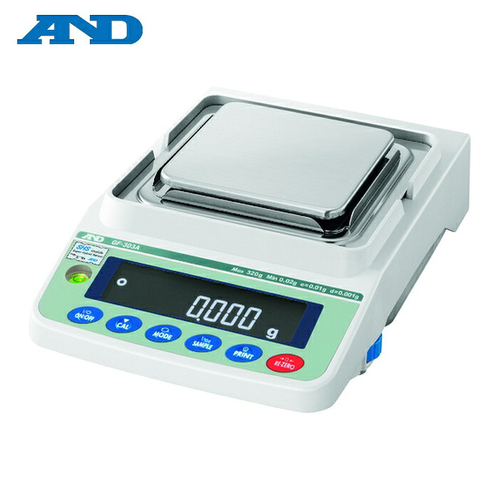 A\u0026D エーアンドディ GF303A 汎用陰電子天びん 320g/0.001g (1台)