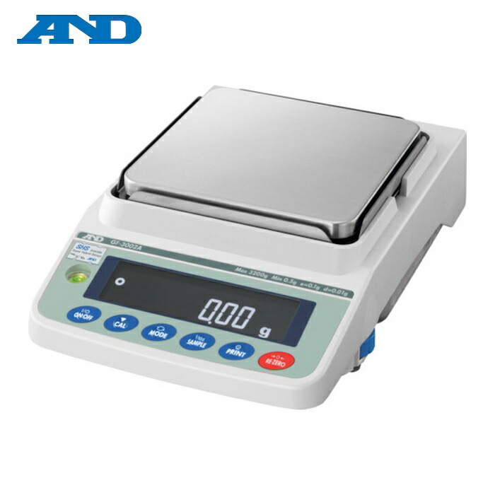 A\u0026D エーアンドディ GF3002A 汎用陰電子天びん 3200g/0.01g (1台)