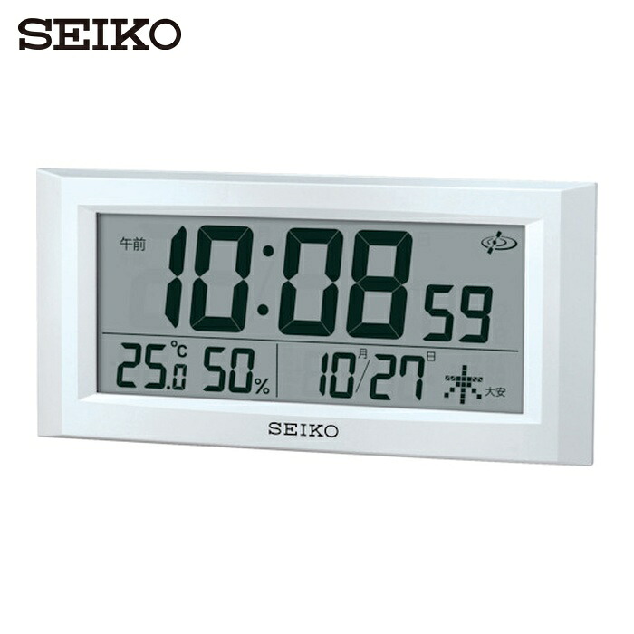 SEIKO 衛星電波時計 (1個) GP502W