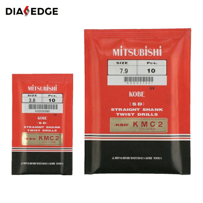 三菱K 三菱マテリアル KSDD1050 KSD コバルトステンレス加工用 ストレートハイスドリル 10.5mm (5本)