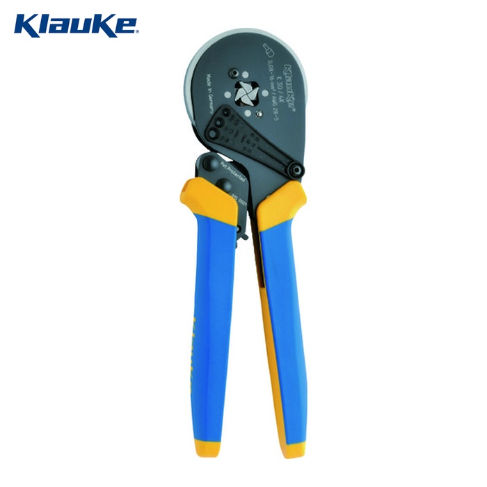 クラウケ Klauke K304K 圧着手道具 フェ置き目用 0.08~16sq 真四角完成 (1丁)