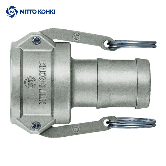 日東工器 LC-6TSH SUS NBR      レバーロックカプラ(導管滑りだし用) ステンレス鋼 其れ相応導管大いさ3/4in(79798) (1個) 花・ガーデン・DIY-DIY・工具-電動・エア工具用アクセサリー