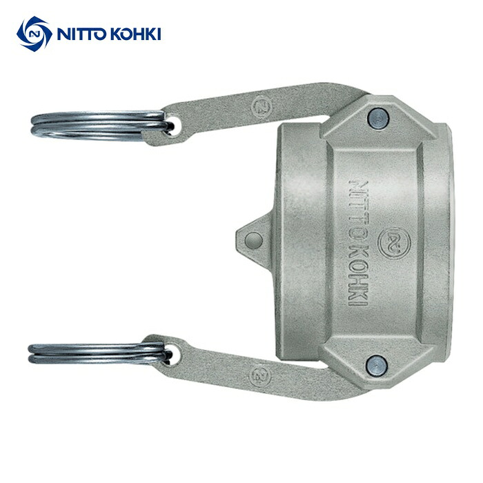 日東工器 L-6PD SUS NBR レバーロックカプラ(プラグ用キャップ) ステンレス 相手側取付サイズ3/4インチ(03651) (1個)