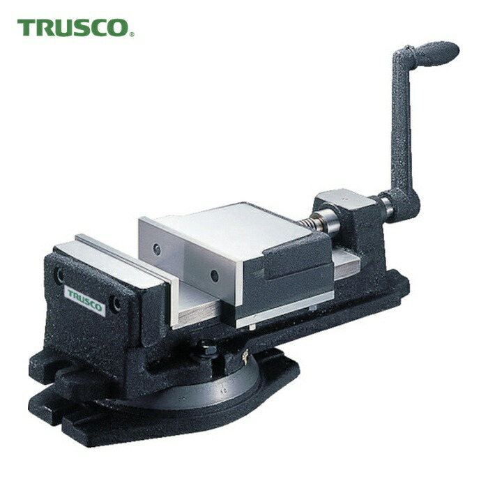 トラスコ TRUSCO K型ミーリングバイス 回転台付き 130mm (1台) KV-125|工具ランドこだわり館