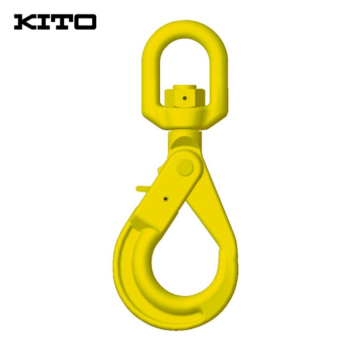 キトー HJK06 チェンスリング カナグ部材(アイタイプ) スイベルフックHJK 基本使用荷重1.1t (1個)