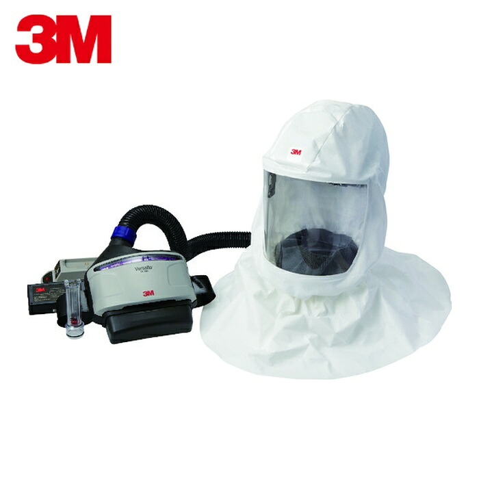 3M スリーエム バーサフロー[[TM上]] 電動ファン付き呼吸用保護具 JTRS-655J+ (1箱) JTRS-655JPLUS