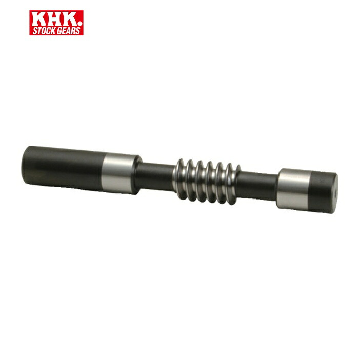 KHK 小原ギヤー KWG1.5-R2 軸付歯研ウォームKWG1.5-R2 (1個)