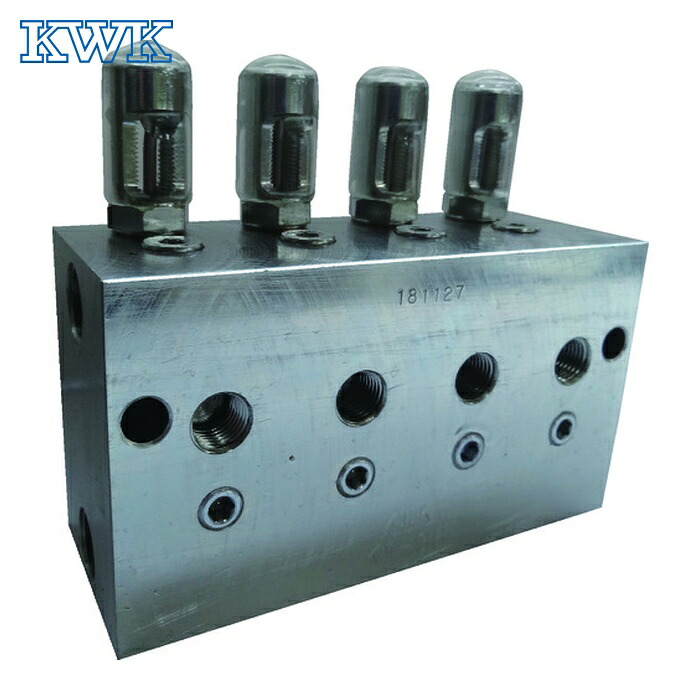 広和 KWK KW-38 潤滑装置 デュアルライン用分配弁 (1台)｜工具ランドこだわり館 25,811円