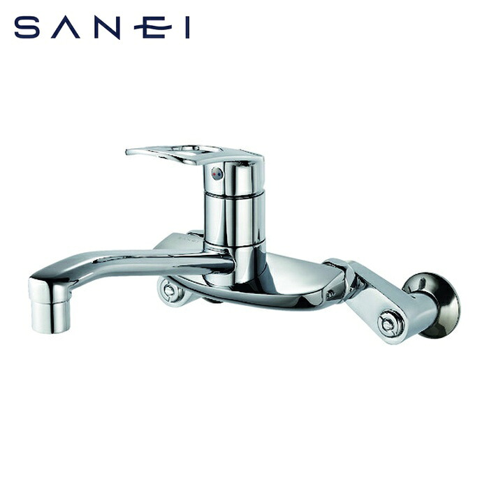 SANEI 三栄水栓 K2710E-3U-13 シングル混合栓 (1台)