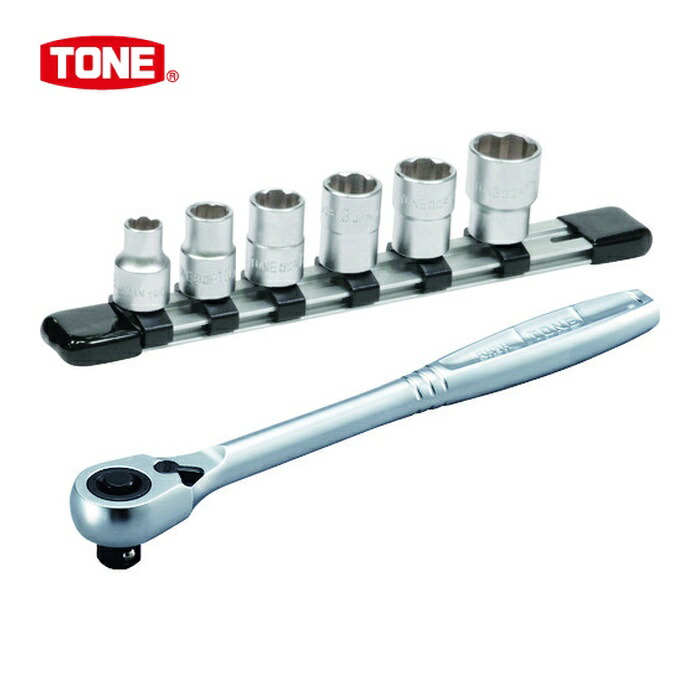 TONE トネ HQF30610 クイックフィットソケットレンチセット (1S)