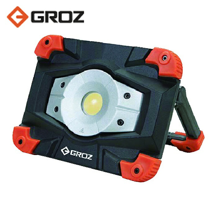 GROZ LED/550 充電式LED投光器 10W COB (1個)|工具ランドこだわり館