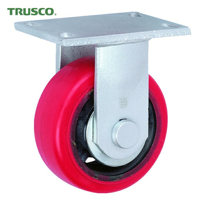 トラスコ TRUSCO 重高掛け目用キャスター くっ付ける 150MM 耐湿ウレタン拷問台650KGF (1個) HR/HM150650RPCI-TG