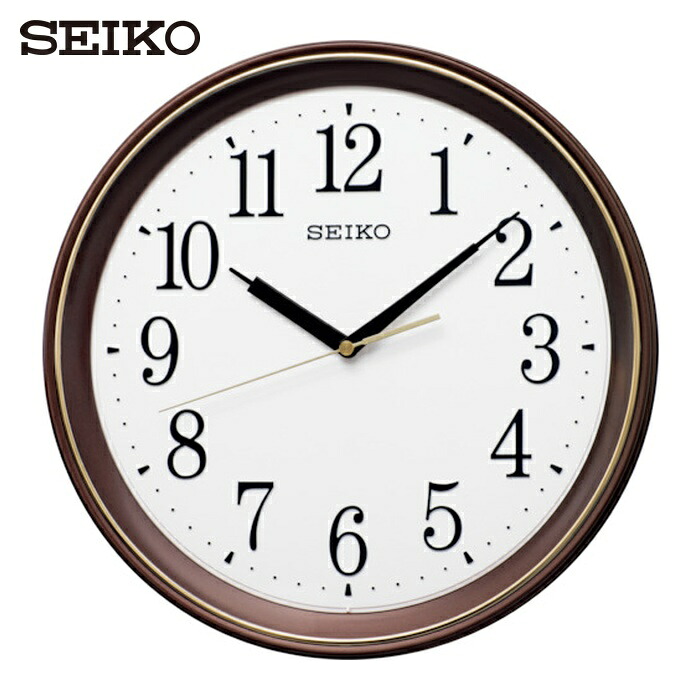 SEIKO プラスチック風防電波時計 (1個) KX262B