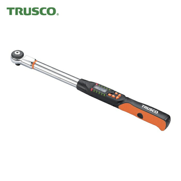 トラスコ TRUSCO ヘッド交換式ラチェットデジタルトルクレンチ 差込角12.7mm 40~200Nm (1個) HDT4-200C