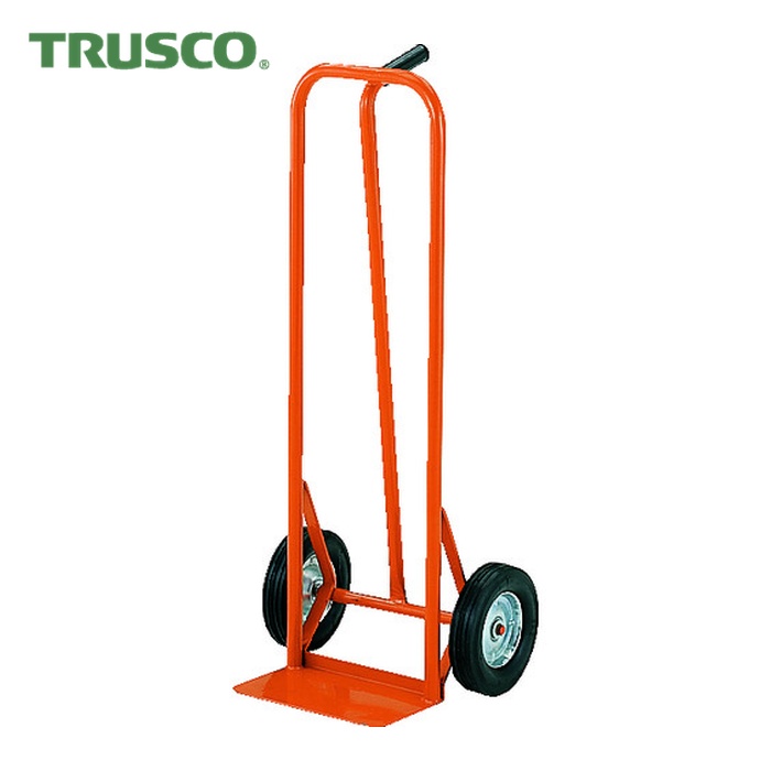トラスコ TRUSCO スチール写真導管製二輪持ちはこぶ車 H1060 すくい板150X306 (1台) HT-39N