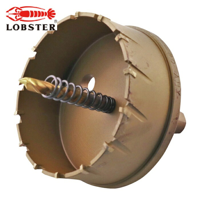 エビ ロブテックス HO80G 超硬ホルソー(チタンコーティング) 80mm (1本)|工具ランドこだわり館