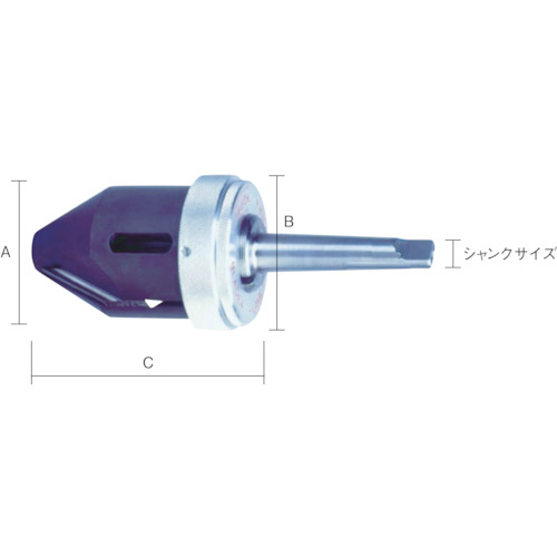 ノガ NOGA KP01-116 2-42口径用カウンタシンク60°MT-2シャンク (1本)