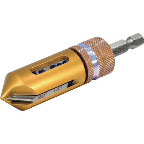 ノガ NOGA KP03-011 3-19内径用カウンターシンク90°スリムホルダー 1/4シャンク (1本)