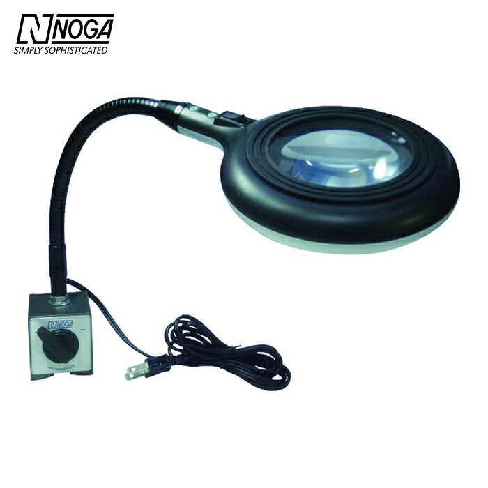ノガ NOGA LED6300 ノガLED照明ランプ虫眼鏡付LEDドーナッツ (1台)