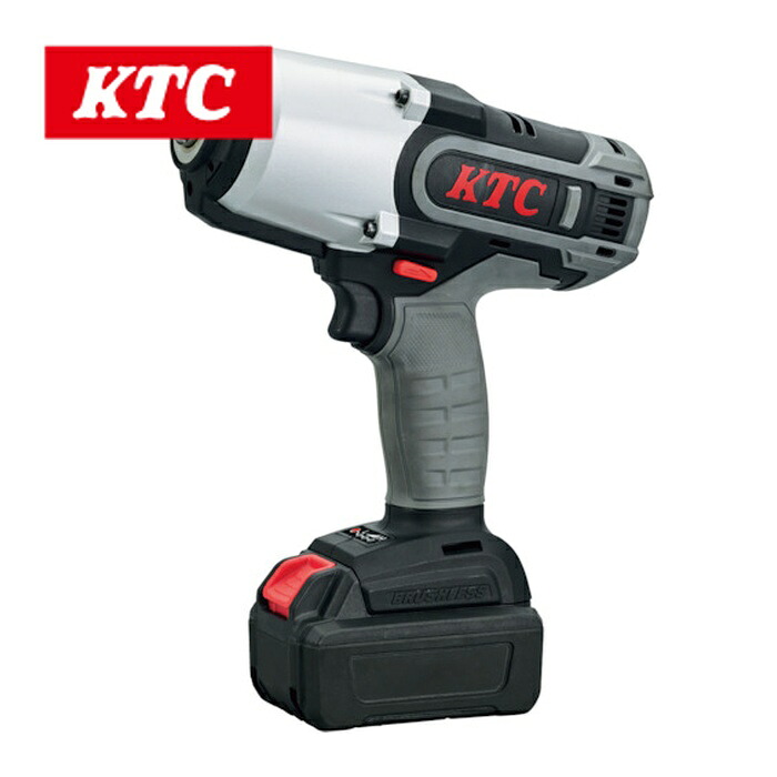 KTC 京都機械工具 JTAE682 19.0sq.コードレスインパクトレンチセット (1台)