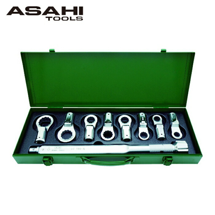 旭金属工業 ASH LCR4000 トルクレンチめがねヘッドセット LC180N+17-36mm (1S) 40,963円