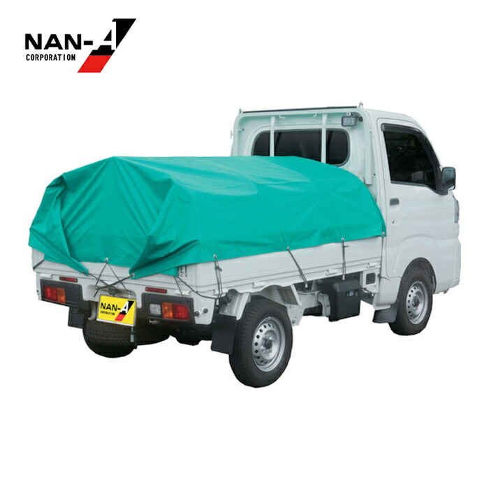南榮製作 軽貨物自動車幌屋台骨 PVC緑であること (1式) KTHFTSG20 花・ガーデン・DIY-シート・ビニールカーテン-DIY・工具