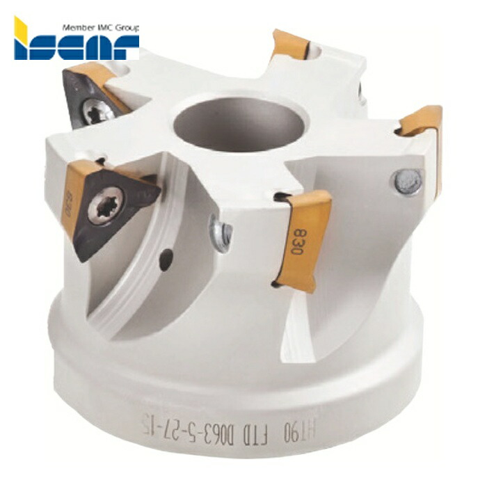 イスカル ISCAR HM390 FTD D050-4-22-15 ヘリ3ミル フェースミル HM390 FTD-15 (1本)｜工具ランドこだわり館