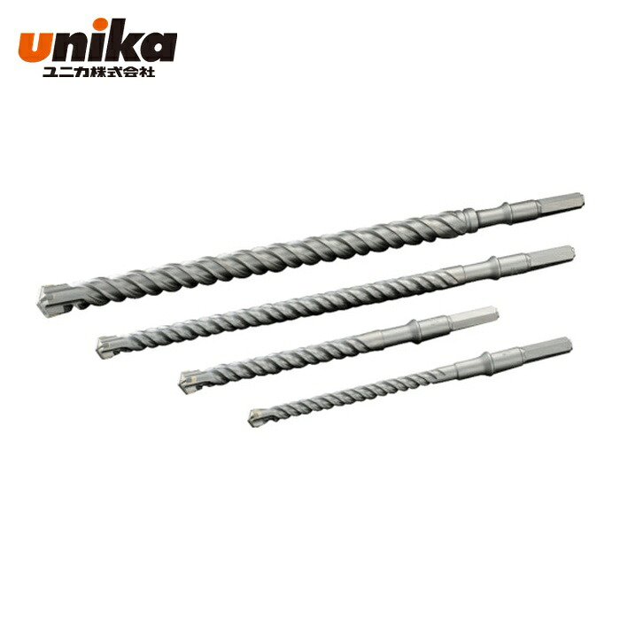 ユニカ unika HUX32.0X420 六角軸UX差し交わすビット ロング 32.0×420粍 (1本)