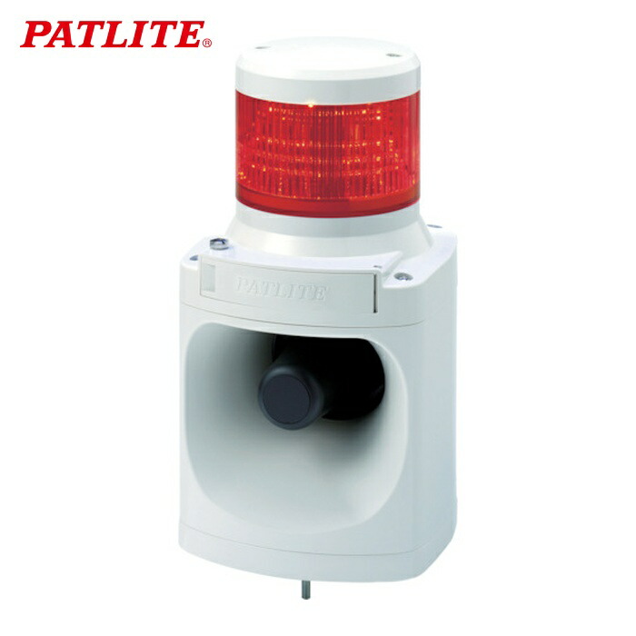 楽天市場】パトライト LKEH-102FV-R 積層信号灯一体型 音声合成報知器