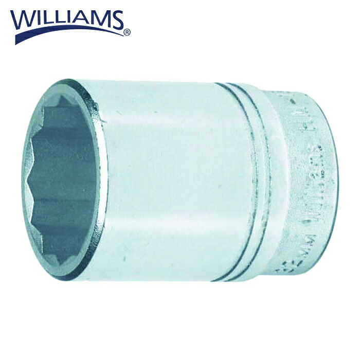 WILLIAMS ウィリアムズ JHWHM-1232 3/4ドライブ ショートソケット 12角 32mm (1個)