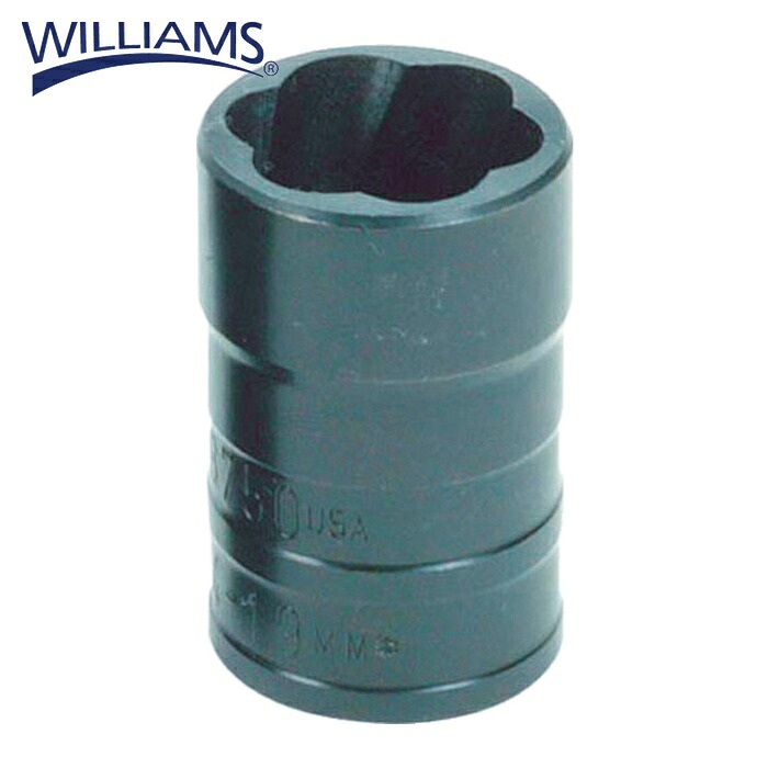 WILLIAMS ウィリアムズ JHWTS38394 3/8ドライブ ターボソケット 10mm (1個)