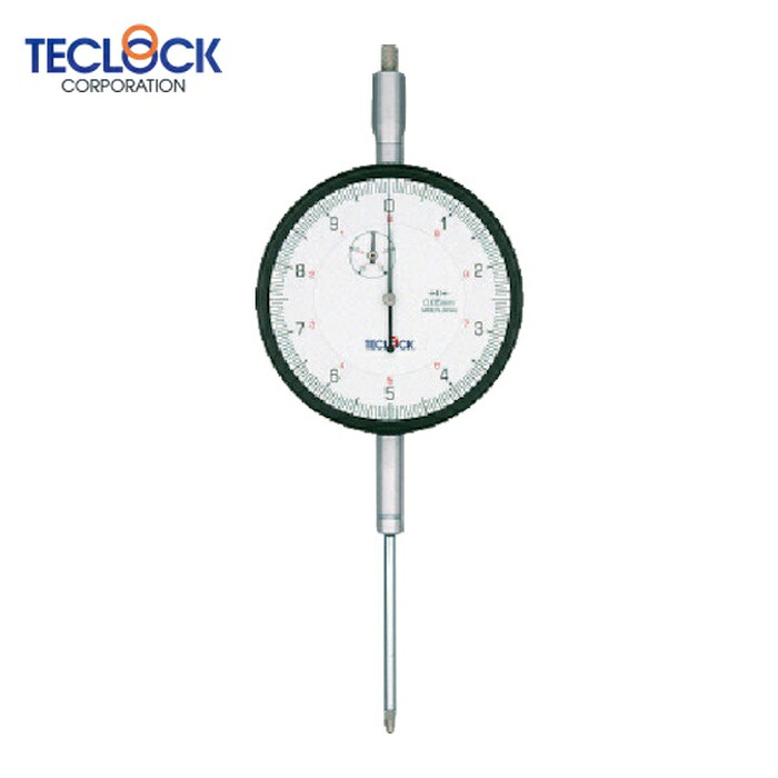 テクロック TECLOCK KM-55 大径長文字盤ゲージ 位置づける活動の領域0~50粍 (1個)