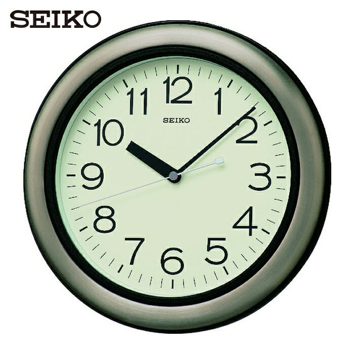 SEIKO クオーツ掛時計 キッチン&バスクロック (1個) KS463S｜工具ランドこだわり館