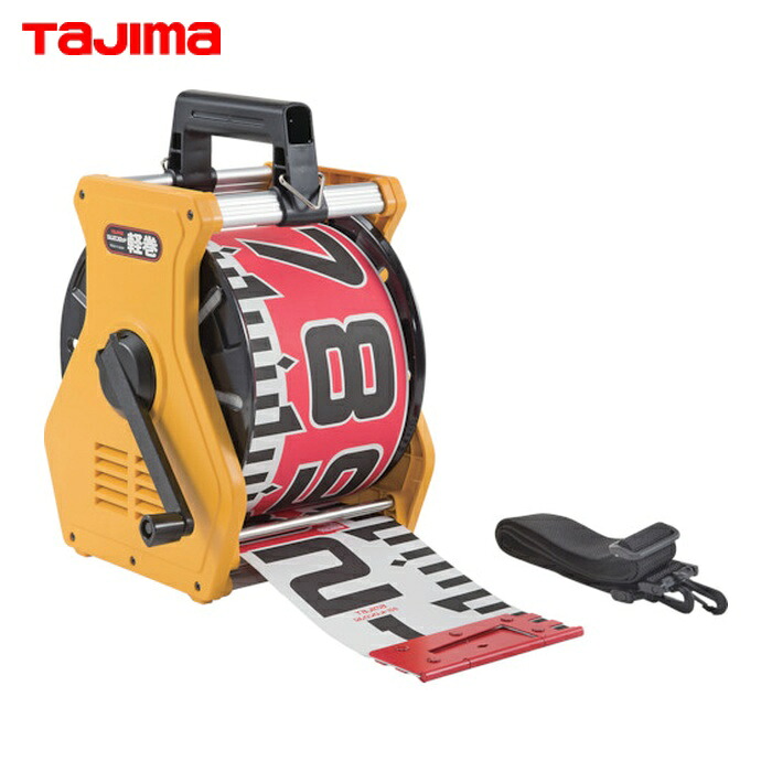 タジマ KM15-30K シムロンロッド軽巻 スタンド付テープロッド 幅150mm 長さ30m (1個) 28,360円