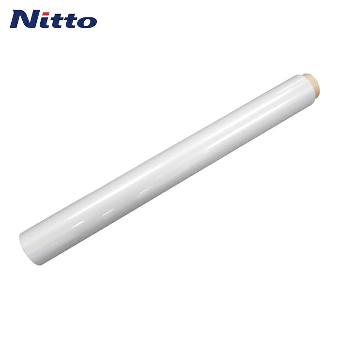 日東エルマテ 広角反射テープ1240mm×45.7m ホワイト (1巻) HTK-1240W