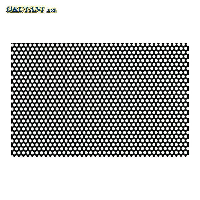OKUTANI 奥谷金網 樹脂パンチング 1.0TXD3XP5 910X910 グレー (1枚) JP-PVC-T1D3P5-910X910/GRY