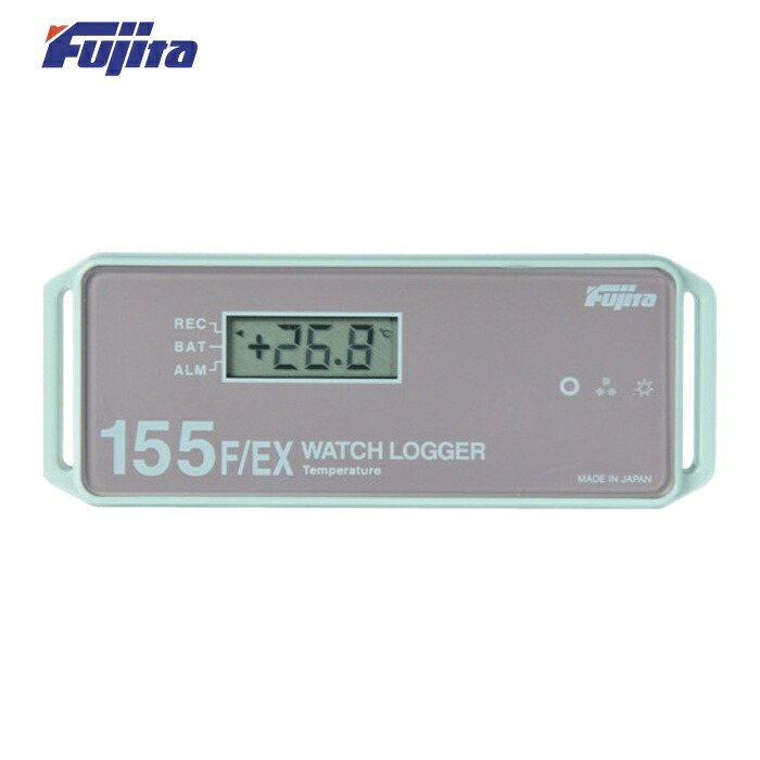 藤田電機製作所 KT-155F/EX 表示付温度データロガー(-80℃タイプ) (1台)|工具ランドこだわり館