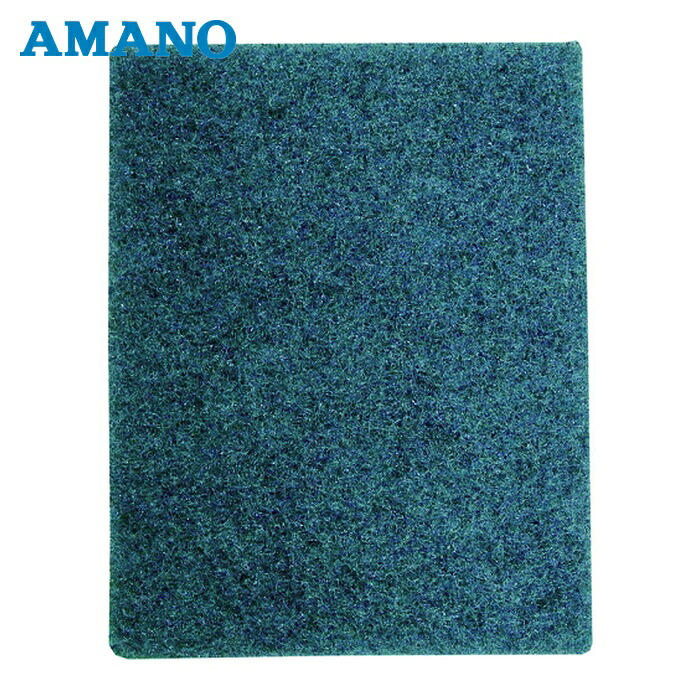 アマノ AMANO MZF-404350 スクエア9専用パッド青 (1箱)
