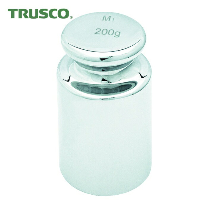 トラスコ TRUSCO OIML型 円筒分銅M1級 200g (1個) MLCM-200G｜工具ランドこだわり館